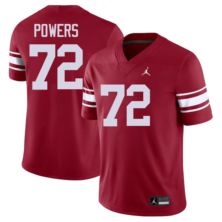 Ben Powers Oklahoma Sooners Jersey,Oklahoma Sooners Football Uniforms,Jersey-Throwback